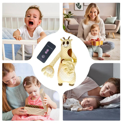 Baby Sleeping Patting Doll with Remote Control Electric Baby Hand Pillow Soothing Palm Patting Toy for Toddler birthday Gift